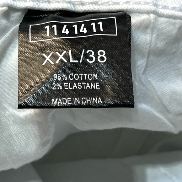 KDNK White Side Stripe Distressed Jeans - Picture 11 of 12